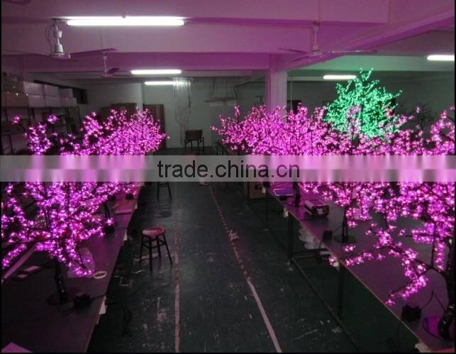 china supplier since 2006 wedding decorations Light up Acrylic LED cherry tree, wedding decorations LED cherry tree