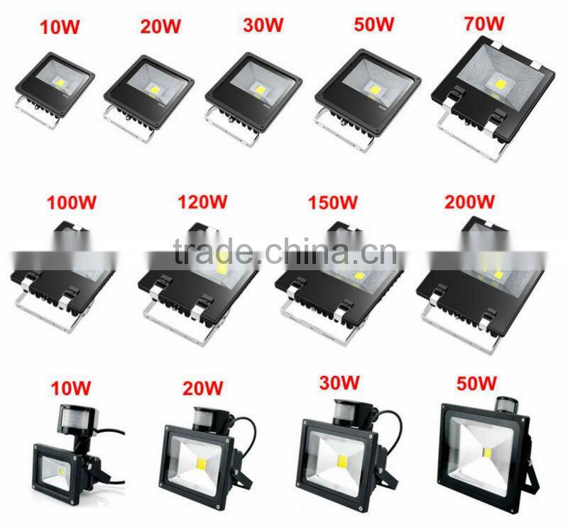 Hot sale 150w waterproof dmx rgb outdoor led flood light