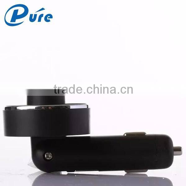 2016 CE ROHS FCC New Products LED MP3 Player USB Bluetooth Handsfree Car Kit FM Transmitter
