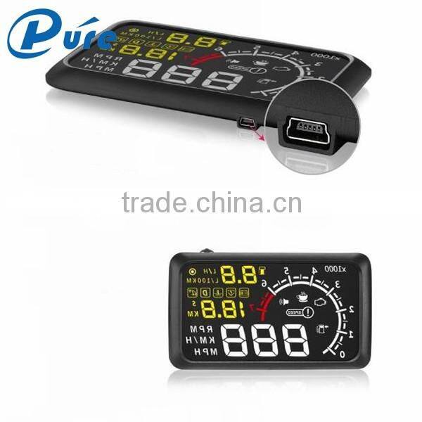 Car HUD Head Up Display Safety HUD Display High Performance HUD Built-in ELM327