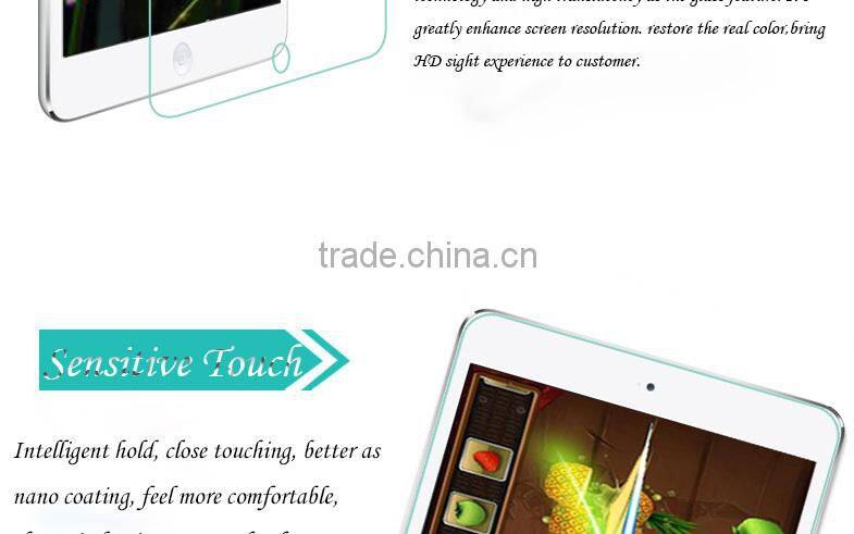 HUYSHE 9h hd screen projection film for ipad mini tempered glass screen protector for ipad mini