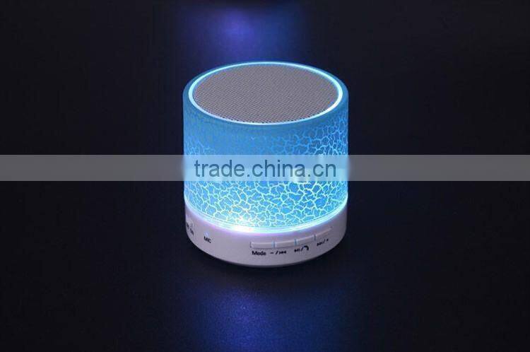 Factory Wholesale Price Mini Wireless Speaker with Led Light