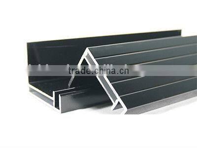 2015 hot-sell high quality Black aluminium frame profile for solar panel