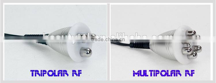 5MHZ Multipolar RF+Tripolar RF+Bipolar RF+Vacuum Cavitation Slimming System for Wrinkle Removal and cellulite removal