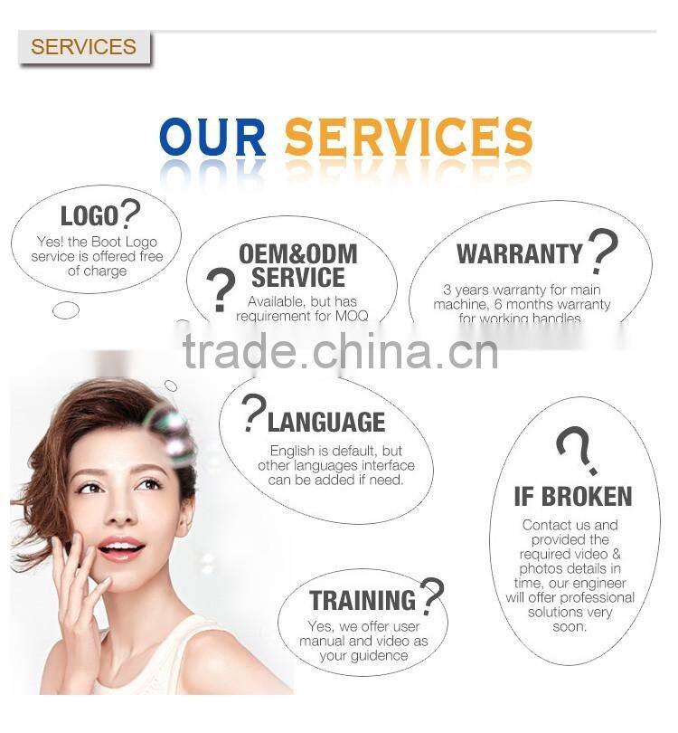 Merry christmas! Professional Q Switch ND yag laser chloasma removal machine