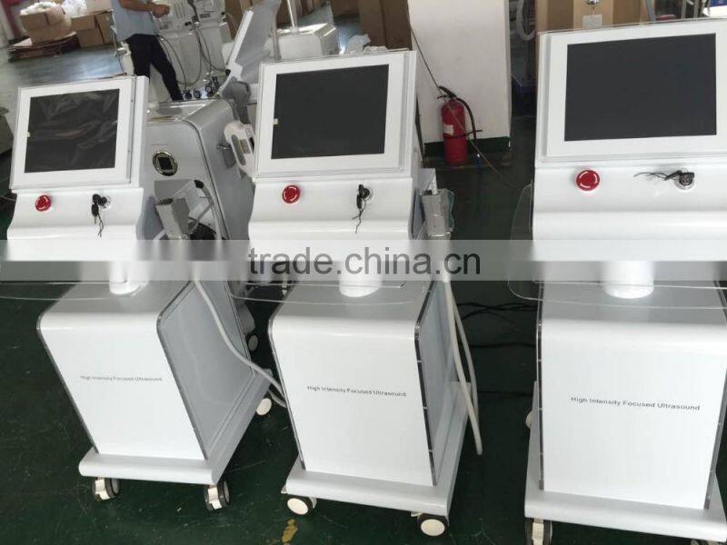 Ultrasound therapy hifu facelift wrinkle removal spa use machine