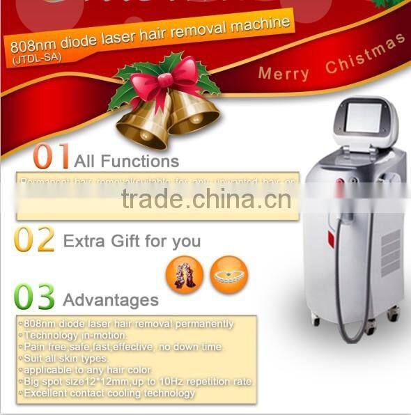 Folding screen 808 diode laser hair removal laser treatment system JTDL-SA