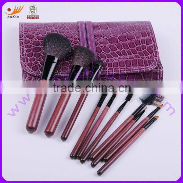 10pcs crocodile animal hair personalized makeup brush