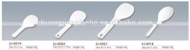 Plastic meal spoon