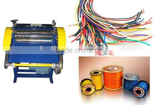 Wire stripping machine for cable manufacture equipment