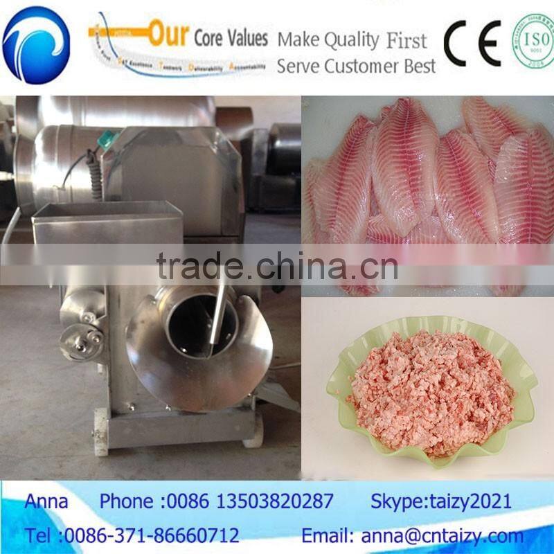 Small scale fish meat debone separator machine