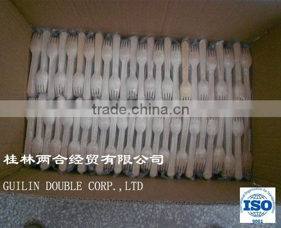 tableware knives forks spoons disposable wooden kitchen