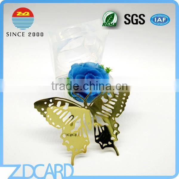 Luxury Electroplate Matt Black Metal VIP Card