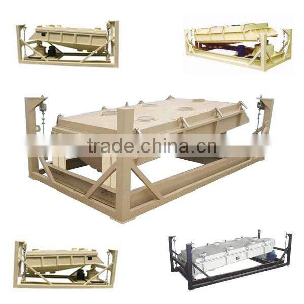 CE approved safe / reliable / easy installation and maintenance biomass wood pellet rotary screener