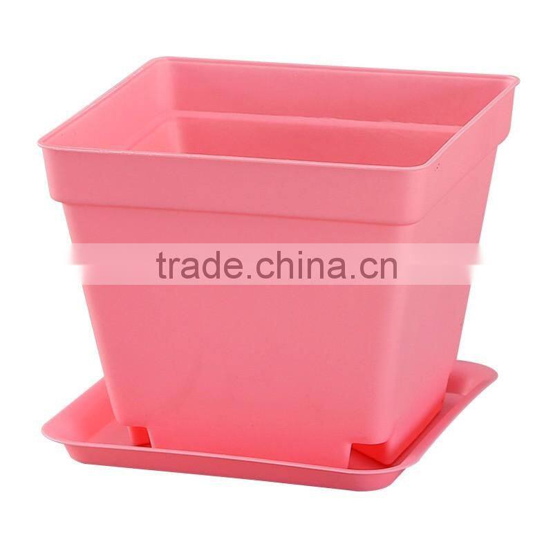 Cheap square black plastic plant flower nursery pot 10*8.5cm