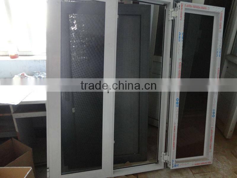 window door security screen/black 316 grade stainless steel security mesh/security window screen