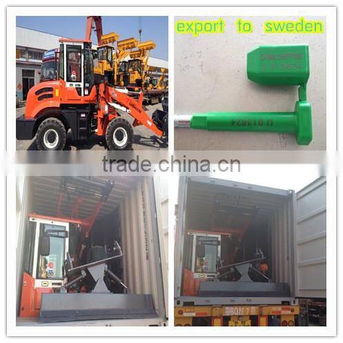 Qingzhou Twisan Brand farm tractor type loader ZLY916 with cab heater, snow shovel and Eurp III
