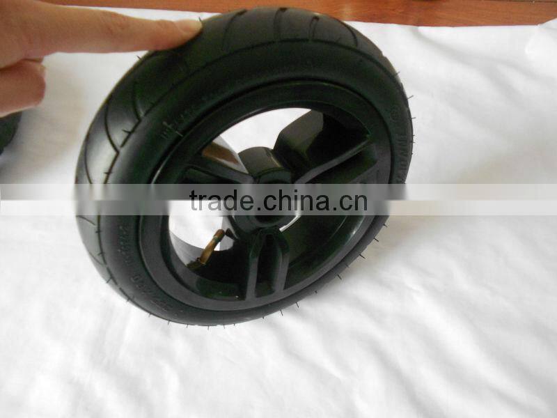 pneumatic wheel/small rubber wheel10"