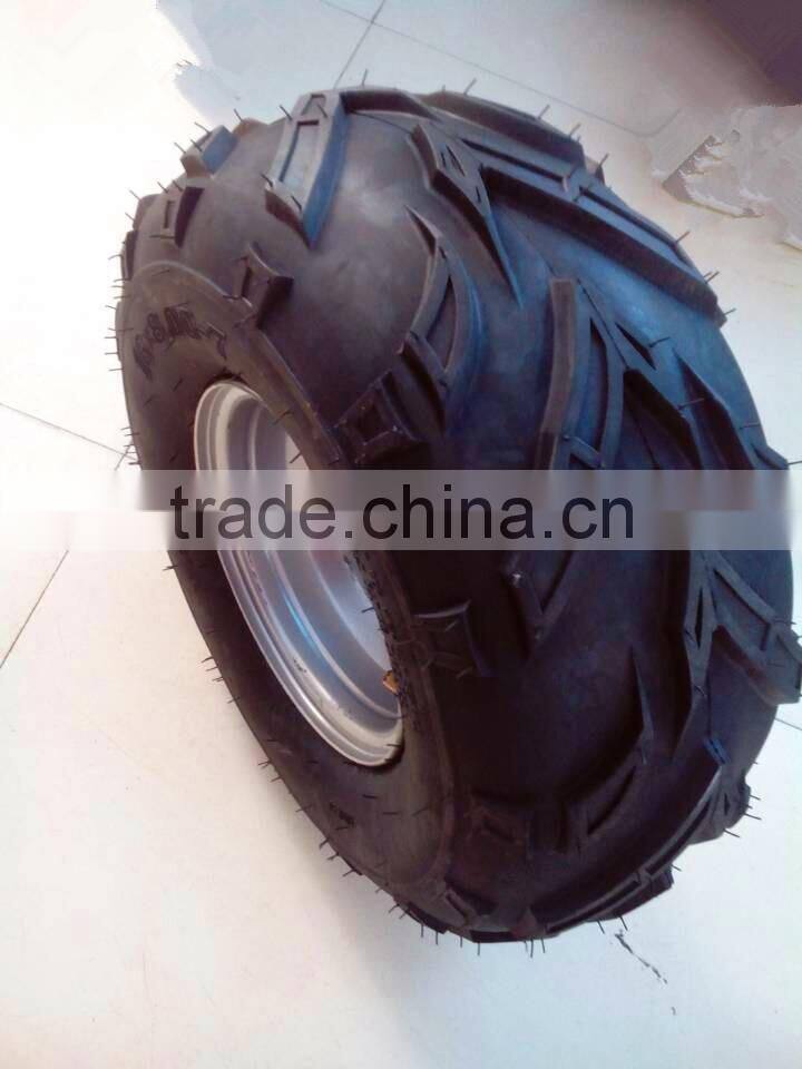 7 inch rubber wheel & lawn Cart wheel 16x800-7