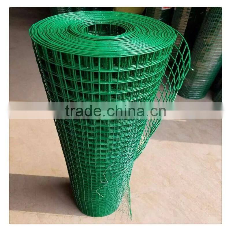 1*30m PVC coated welded wire mesh / 1*20m 1/2 inch galvanized welded wire mesh cheap