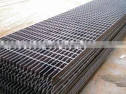 Stainless Steel Grating Serrated Galvanized Steel Grating