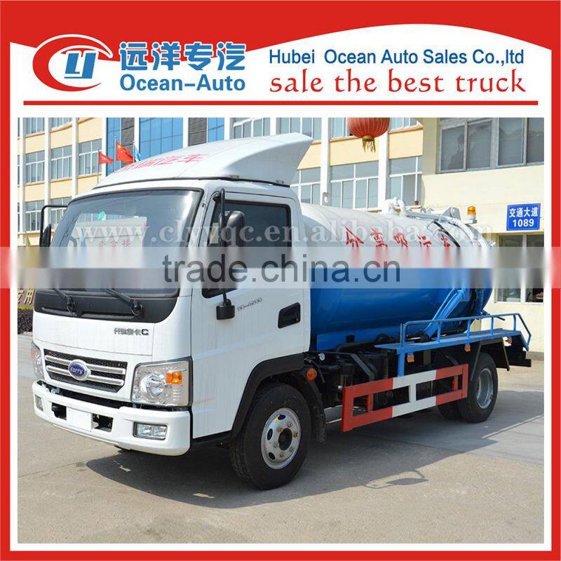 Karry 3cbm vacuum sewage suction tank truck for sale