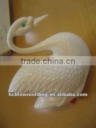 OEM Blow Molding Plastic HDPE Snow Goose Decoys Snow geese handicraft