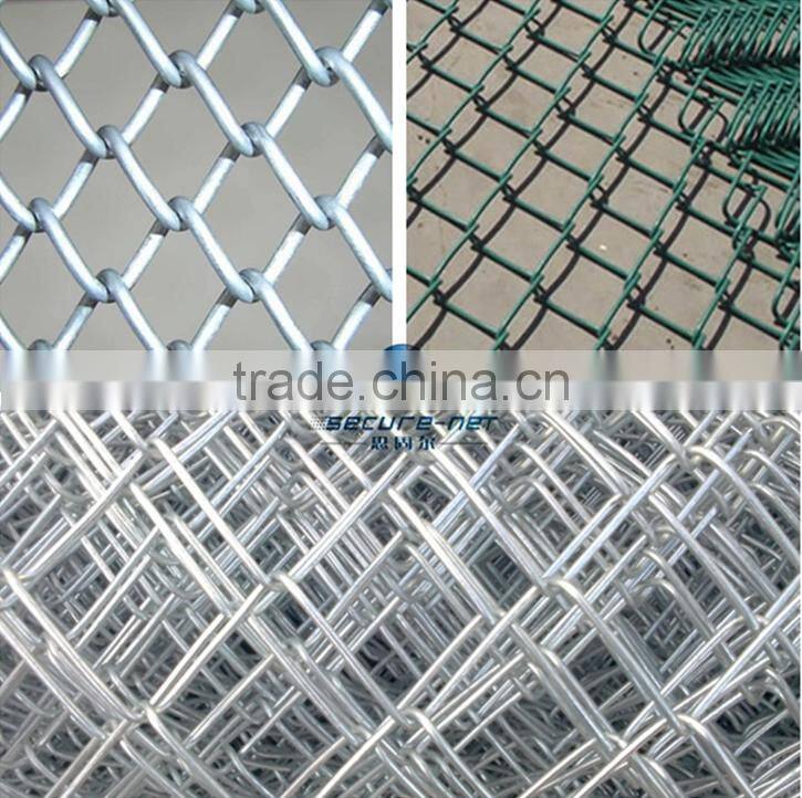 strong tension high quality used chain link fence for sale