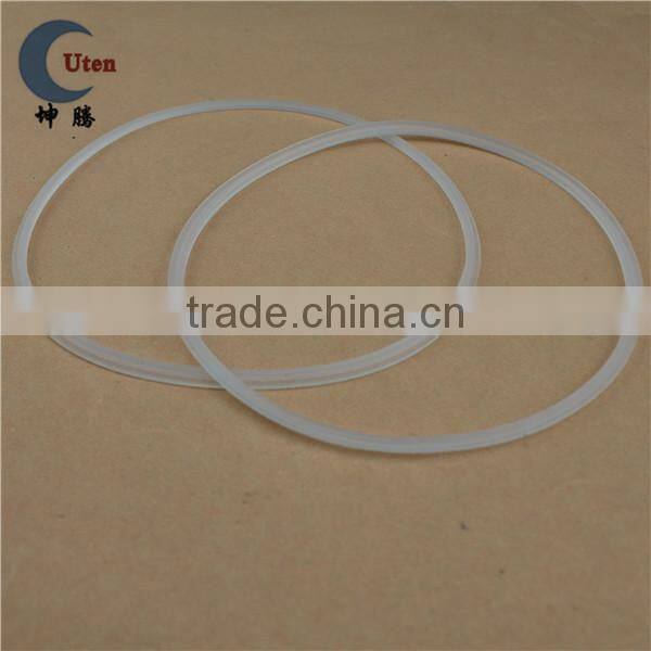 Transparent Silicone Grooved Ring Gasket