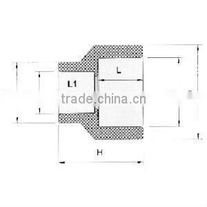 PPR Reducing Socket /Reducing socket/plastic Socket /PPR Socket