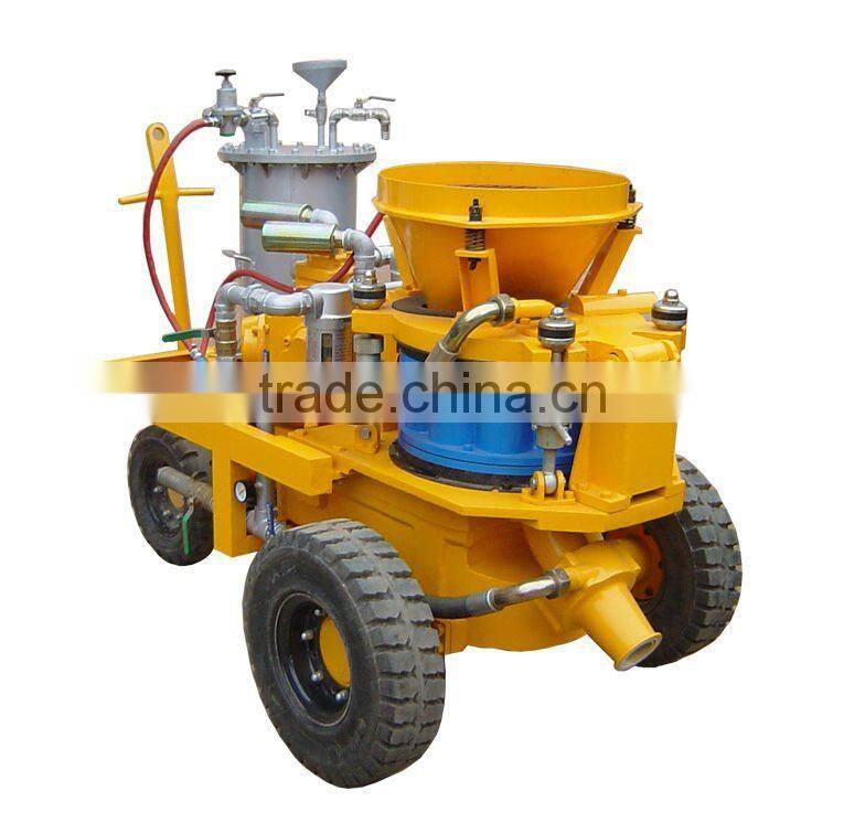 LSZ3000A tunnel pneumatic air motor wet and dry shotcrete spraying machine