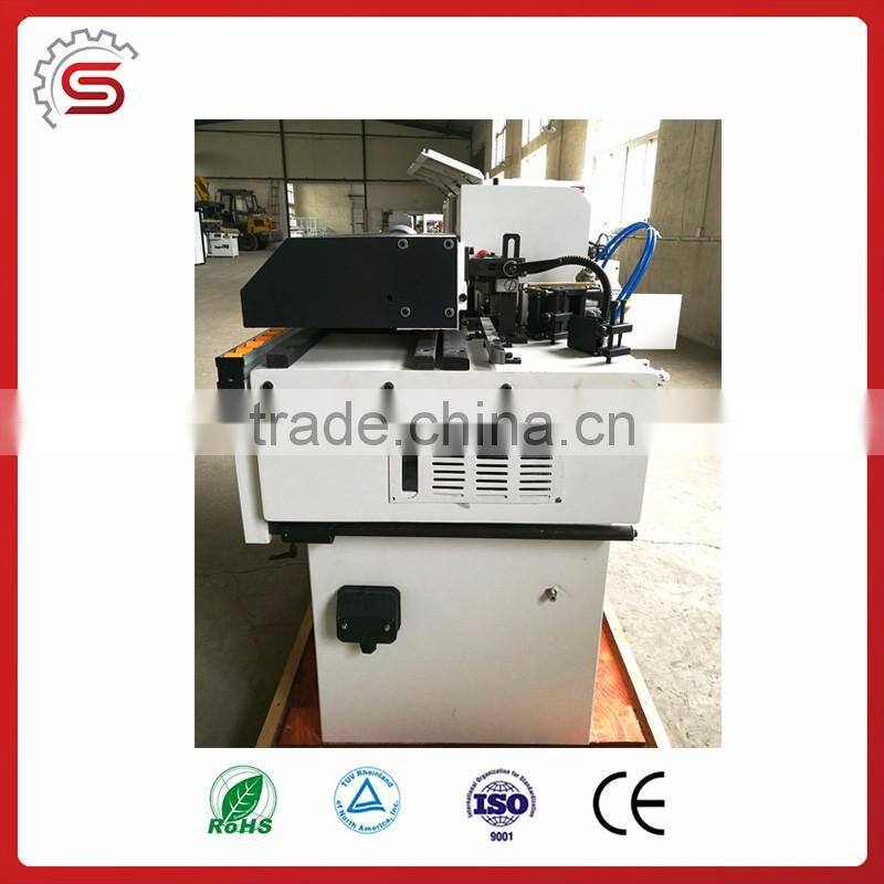 Small Size Linear Wood Edge Bander BJF115 Semi-automatic Edge Banding Machine for PVC