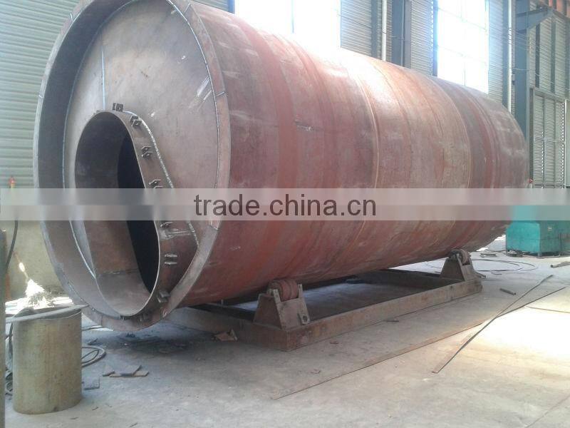 High oil rate, 100% Environmental, Waste Plastic To Oil Recycling Plant 20 Ton Capacity