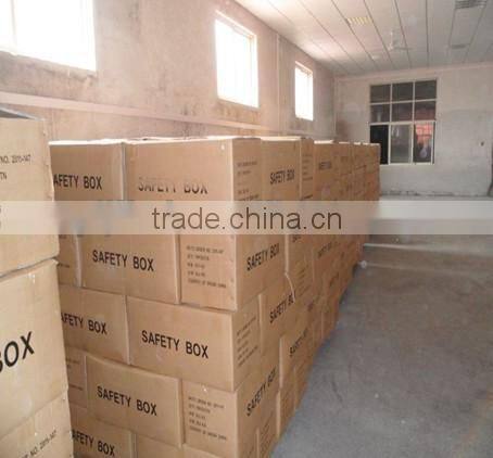 New stock cardboard safety box
