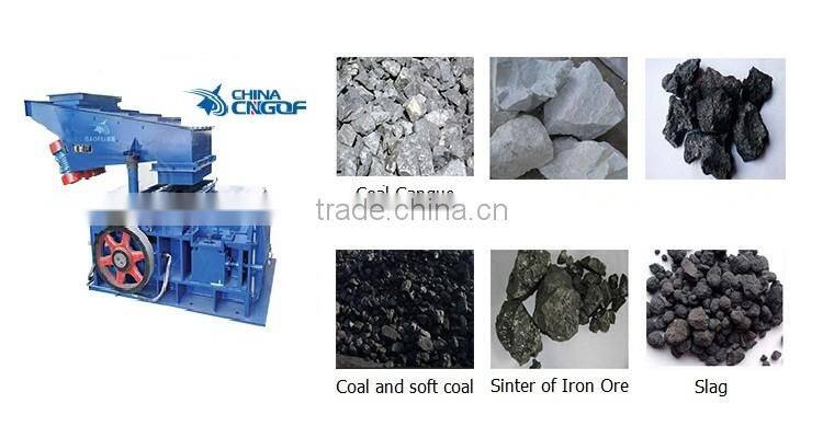 GF series teeth roller Crusher for crushing with hydraulic concession device