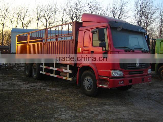 sinotruk cargo truck / van truck / grid truck (336HP, sngle sleeper)