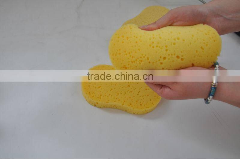 Durable various shape breathable seaweed Cleaning foam sponge