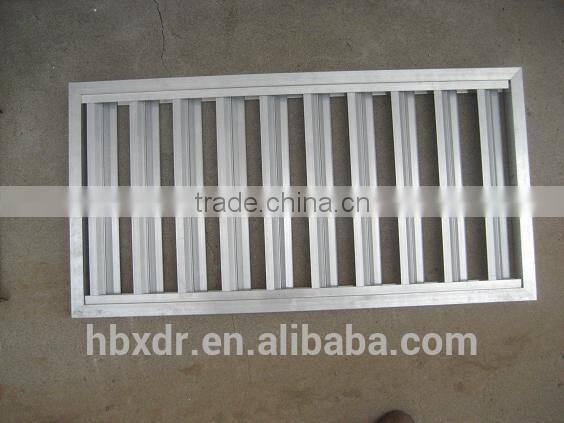 2014 New Hot !!! customized 6063 T5 extruded aluminum profile for aircondition