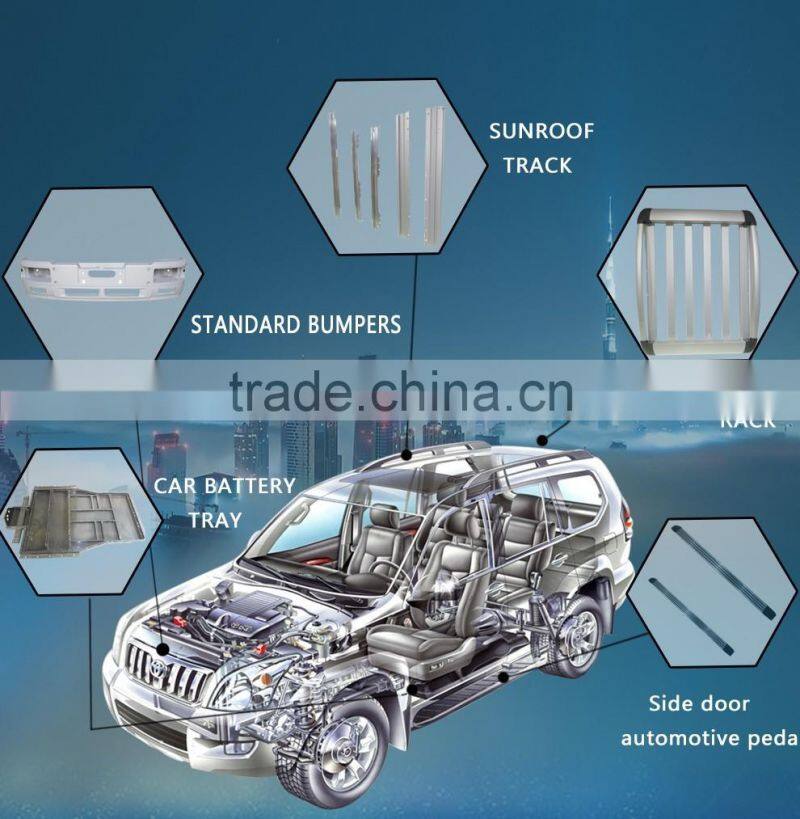 anodized aluminum car roof rack