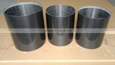 Carbon fiber 3K reel tube