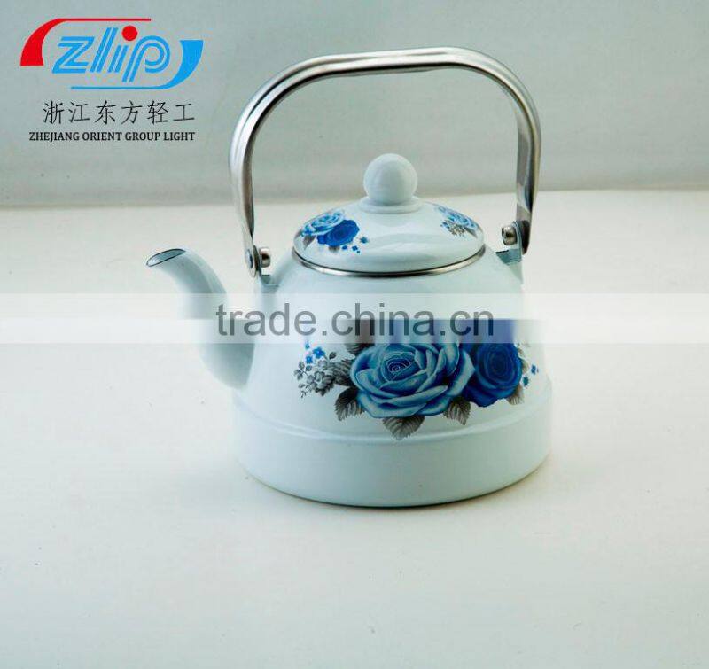 The Super Quality 2.5L Healthy Enamel Water Kettle Beautiful Decor
