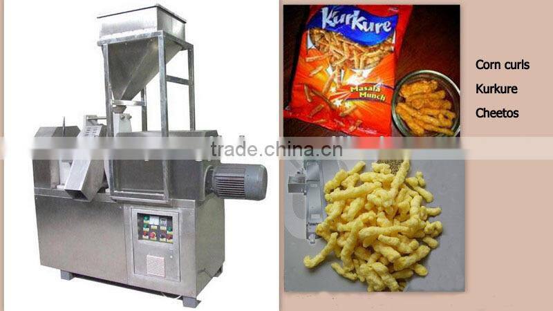 Kurkure processing assembly line TradeManager:cn1510969003 Skype:hongzhen.yang2 Mobile:+86 15562508596