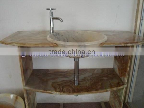 GOOD QUALITY ONYX BATHROOM COUNTERTOPS