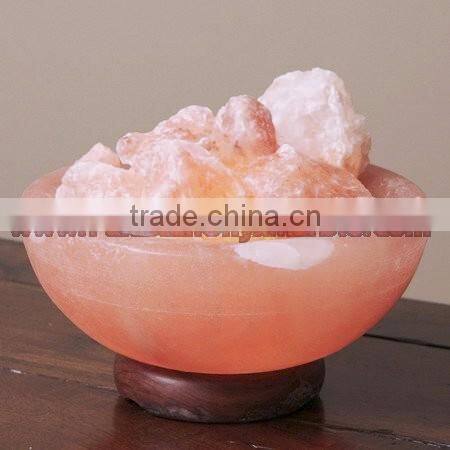 NATURAL COLOR Attractive Price New Type CRAFTED BOWLS SALT LAMPS