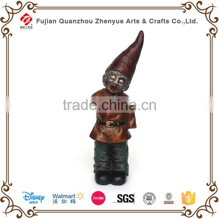 Customized polyresin zomnie as halloween ornamenets