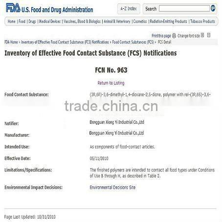 Simple design unbreakable dinnerware set of new material PLA