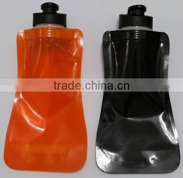 Big mouth carabiner cap flexi-bottle