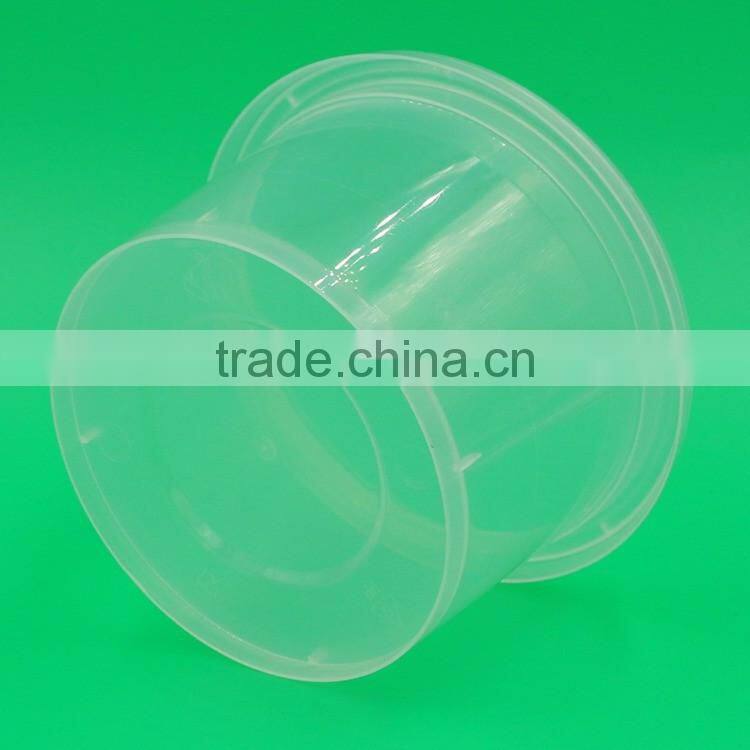 310ml Custom Disposable Plastic Soup Bowl, Microwave Soup Cup with Lid