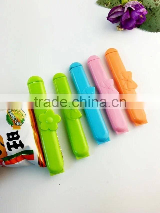 9cm length cheap price plastic bag seal clip/food bag clips/plastic bag clips/bag strap clip/bag clips chips