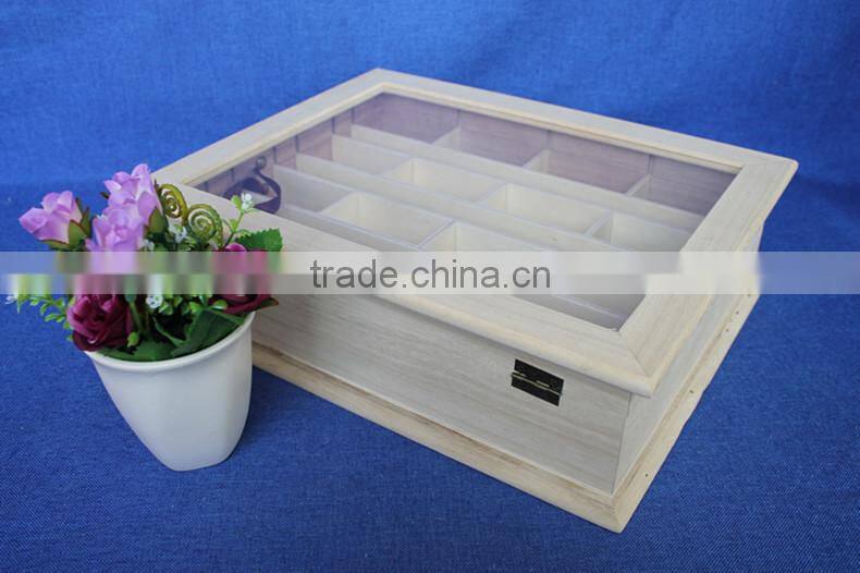 square wood gift boxes with internal holes
